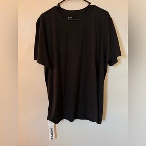 PURPLE BRAND Black T-Shirt